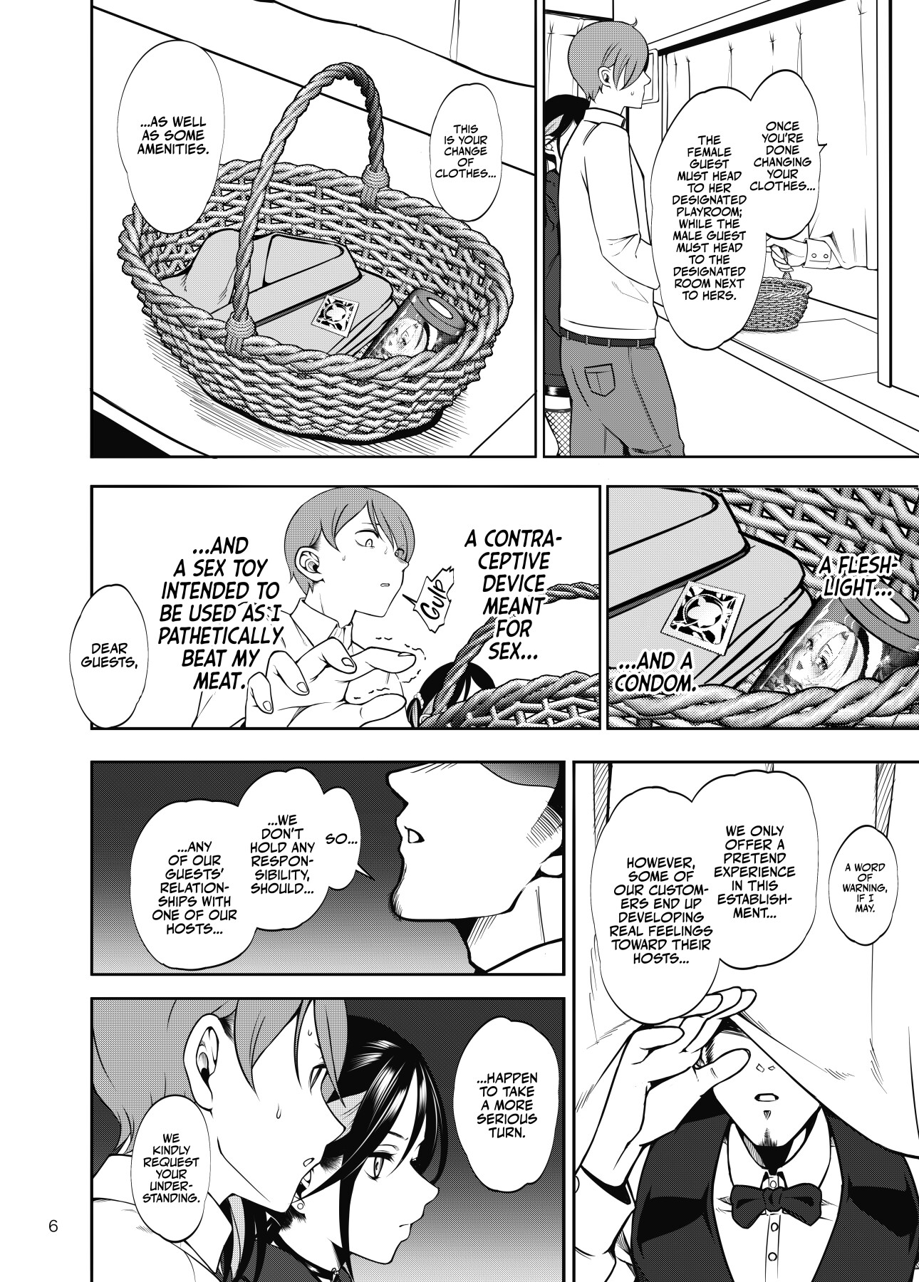 Hentai Manga Comic-Taking My GF to the NTR Brothel Wasn't a Good Idea!-Read-7